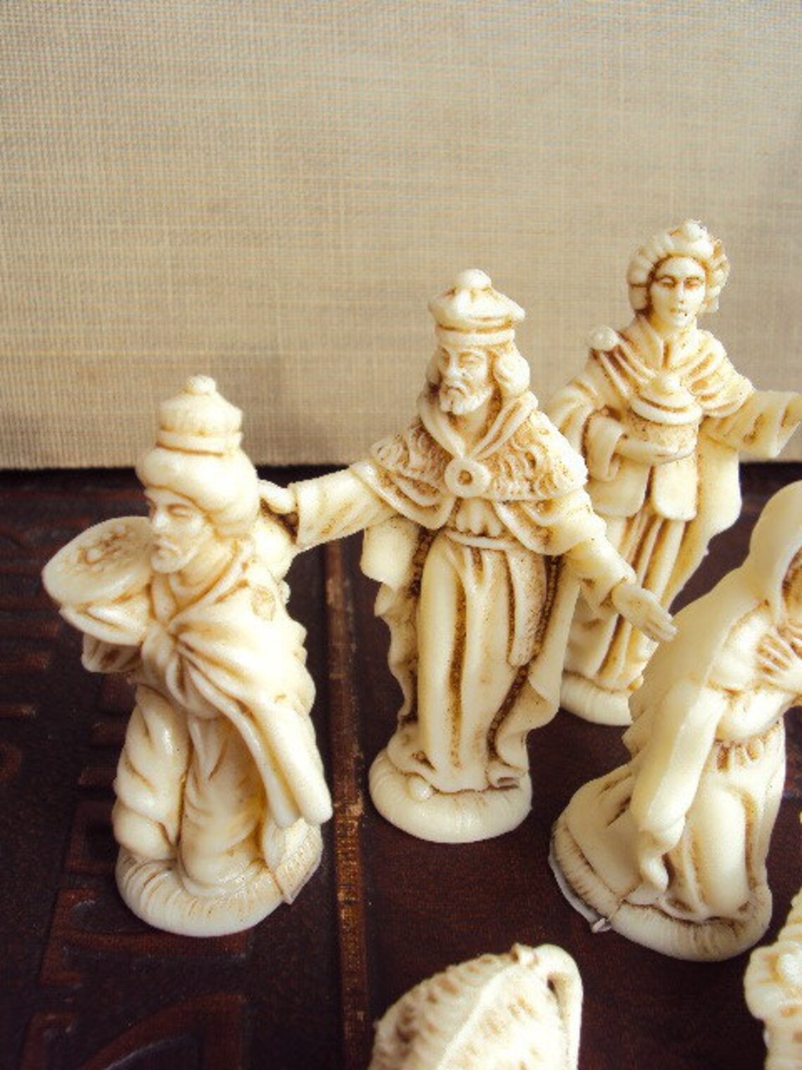Vintage Nativity Scene Set Made in Italy Etsy
