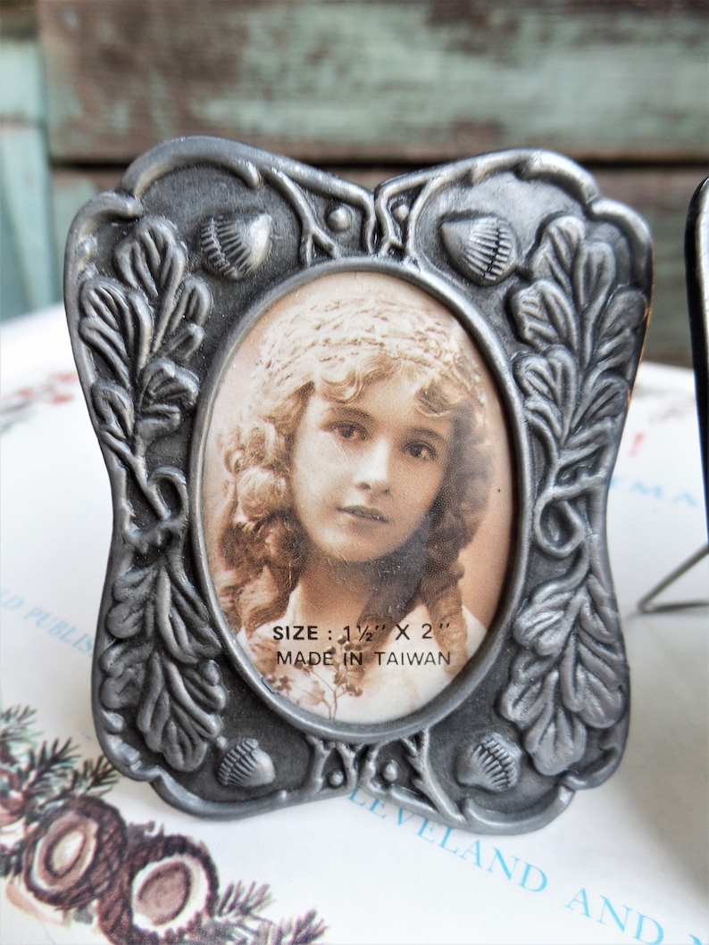 Vintage Miniature Picture Frame Set Frames Ornate Baroque Etsy