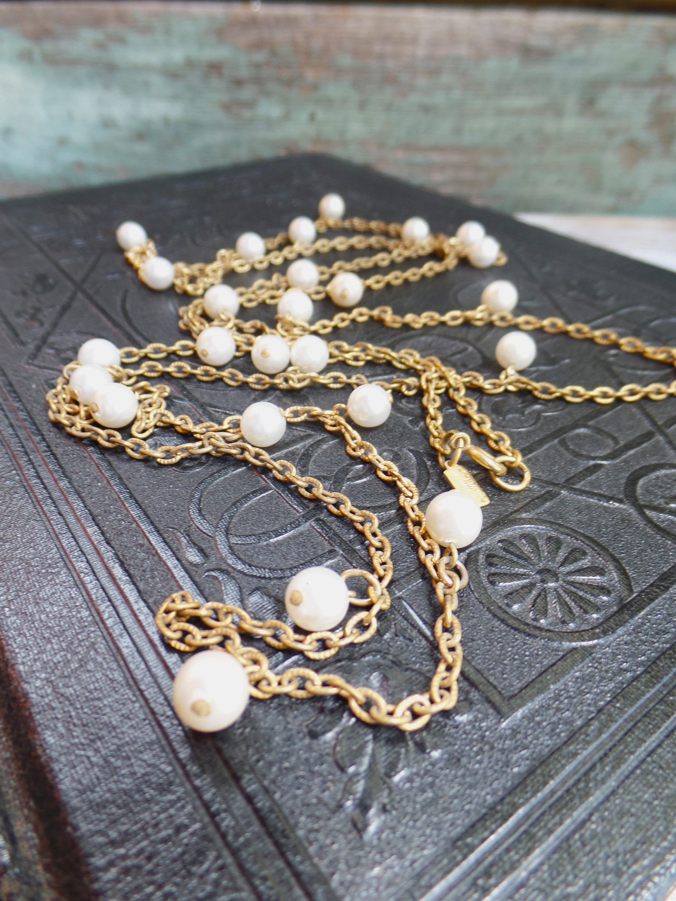 JPG/ vintage mulch chain long necklace｜Portedentalclinic.com