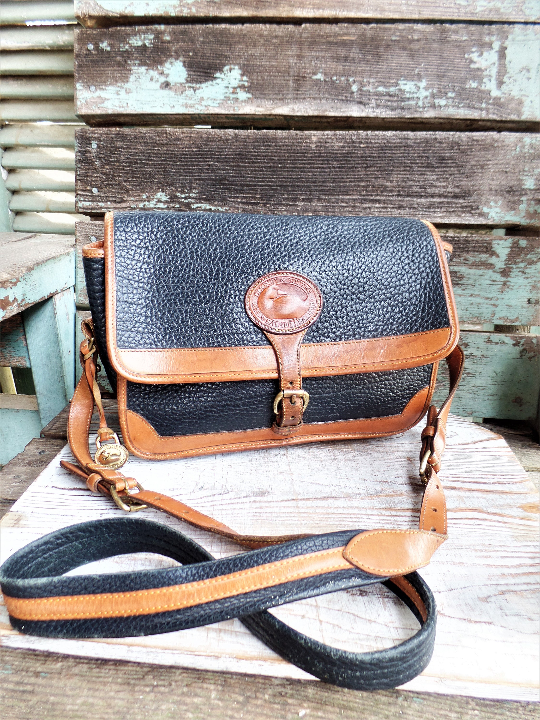 Dooney & Bourke - Pebble Leather Camera Crossbody Bag - Mushroom Brown