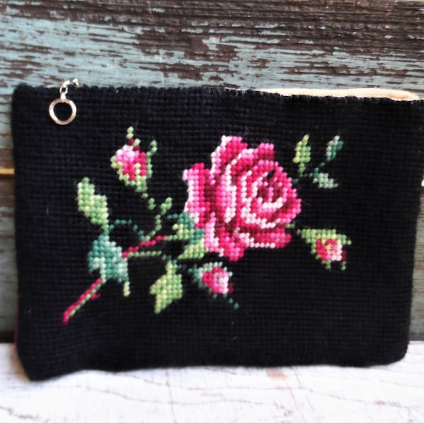 Needlepoint Clutch Etsy