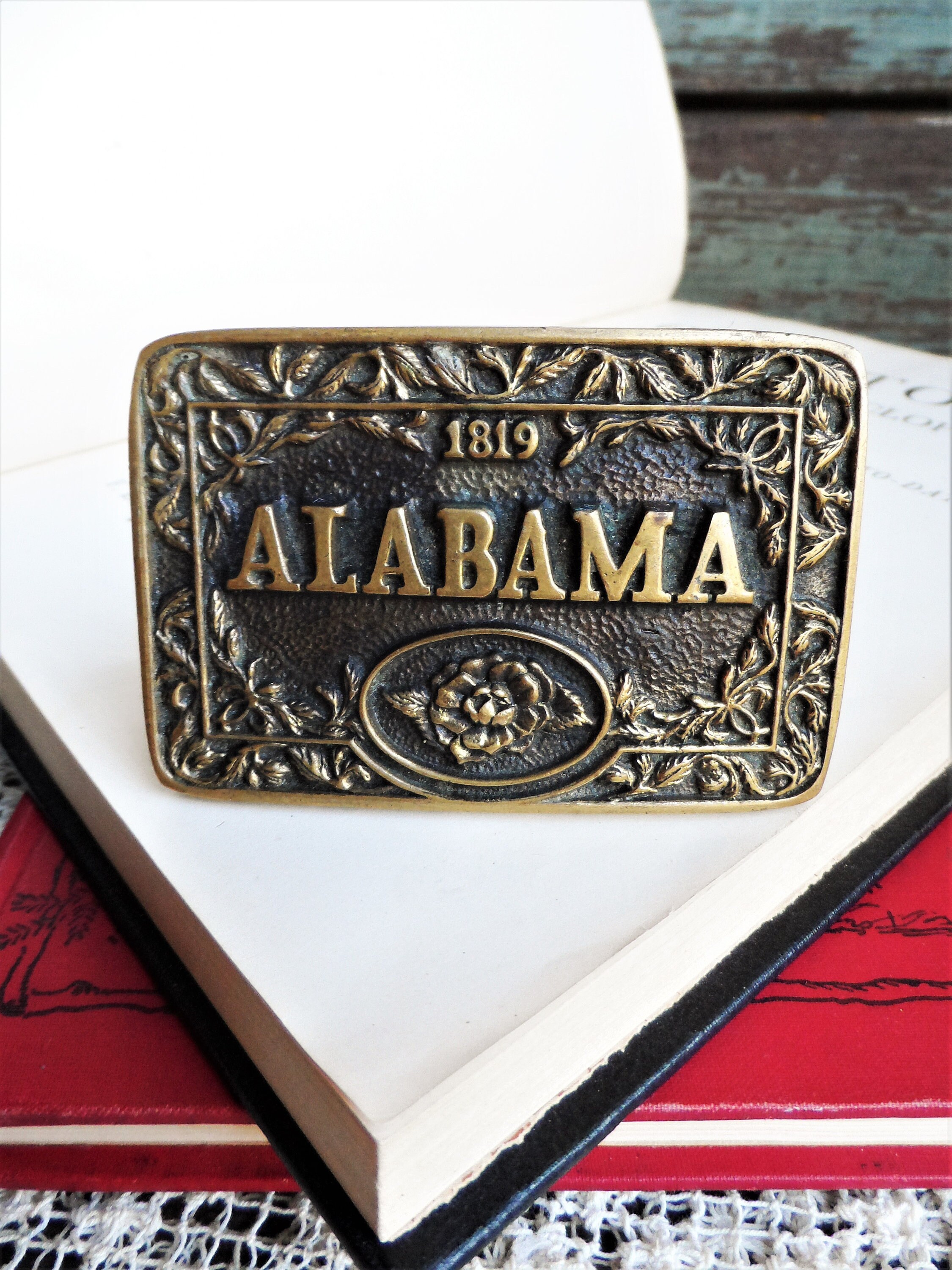 Alabama cheap belt buckle