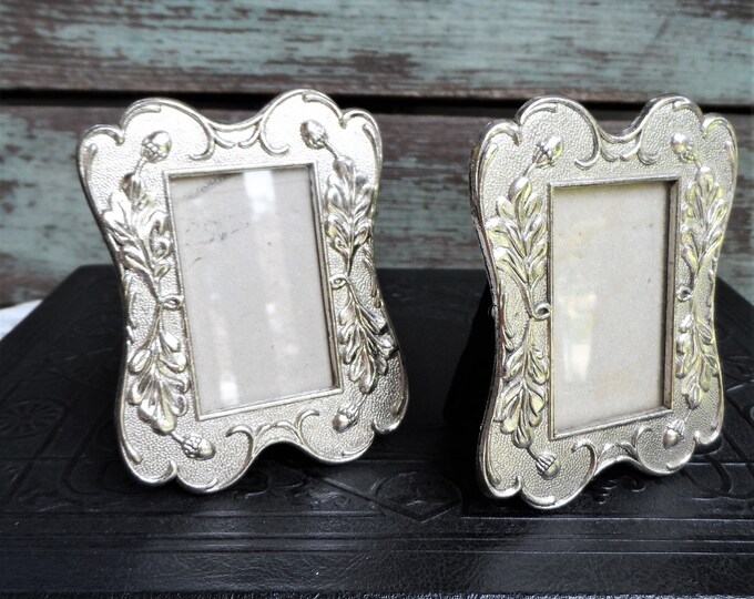 Vintage Miniature Picture Frame Set Frames Ornate Baroque Etsy