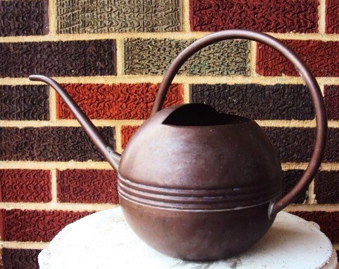 Vintage Smith & Hawken Copper Watering Can Made in Turkey Etsy