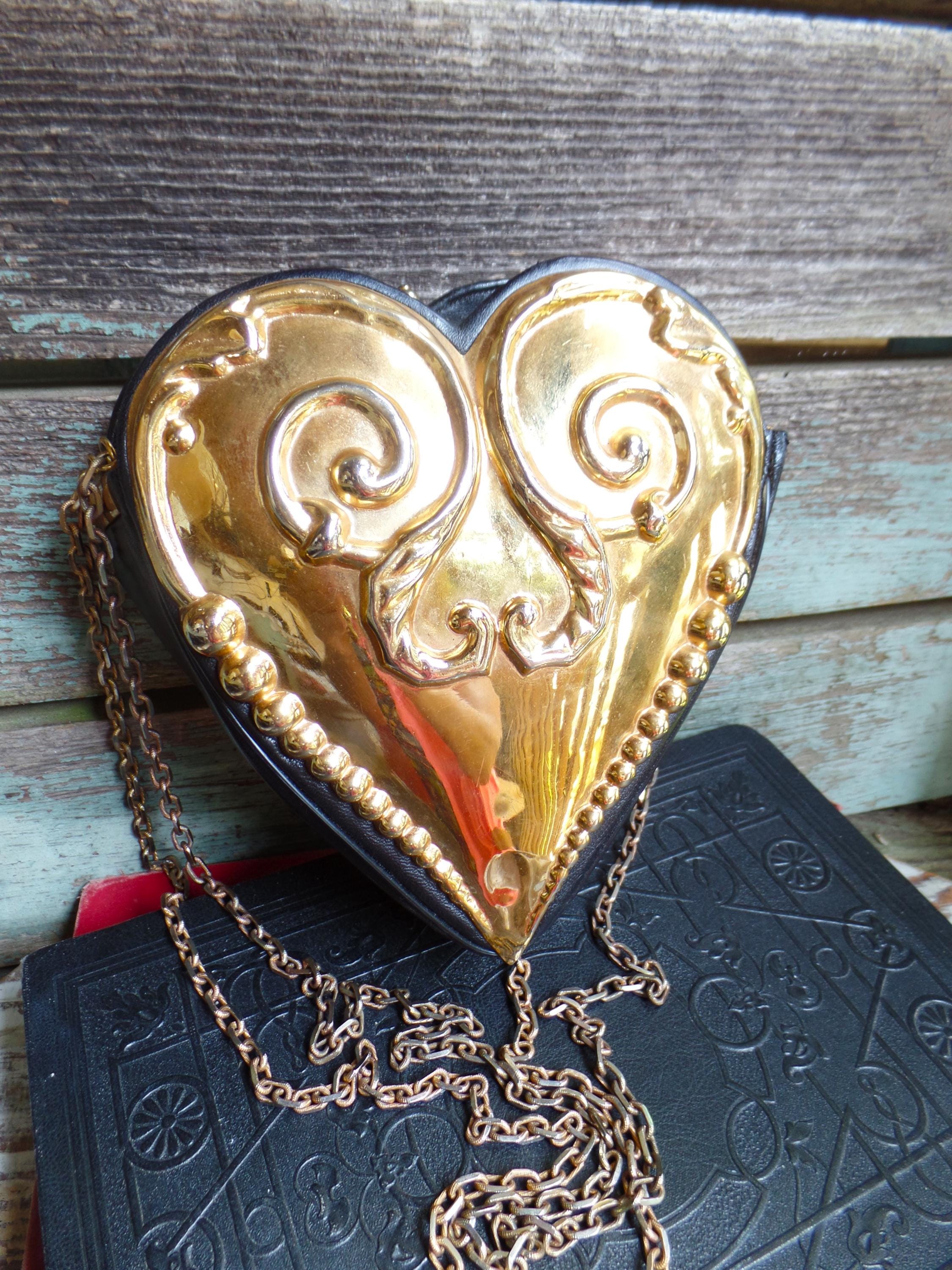 Coach Heart Coin Purse - Etsy