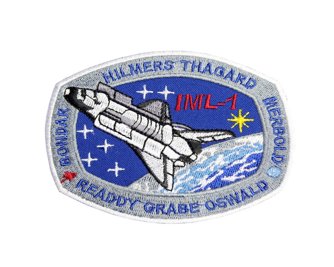 Discovery ISS STS-42 Space Shuttle NASA Mission Embroidered Sew-on ...