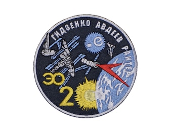 Toppa ricamata del programma spaziale sovietico Soyuz TM-22 n. 1