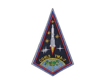 Sojus TMA-7 Aufnäher / Patch von der Sojus TMA-7