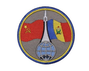 Interkosmos Rotes Raumprogramm Patch Sojus-40