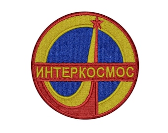 Toppa manica del programma della missione spaziale sovietica Intercosmos