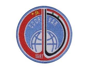 Patch do programa espacial soviético Soyuz TM-3 MIR