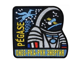 Sojus TM-27 Aufnäher / Aufnäher von der Sojus