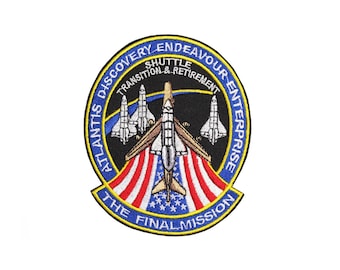Ônibus espacial Endeavour STS bordado costurado Space Nasa Patch