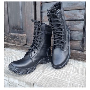 Ukrainian army type Tactical boots &quot;Sprint&quot;, Special forces Boots, Military Boots, Strike ball Shoes, High Army Boots, Working Sport Boots