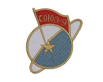 Sojus-9 Raumraketen-Mission Programm Ärmel Aufnäher 1970