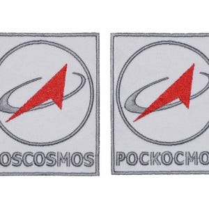 連邦宇宙局スリーブパッチ 2PC