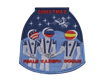 Sojus TMA-3 Aufnäher / Patch von der Sojus TMA-3