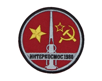 Sojus-37 Interkosmos Rotes Raumprogramm Patch 1980