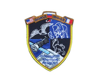Toppa ricamata da cucire/stirare/velcro Soyuz MS-03 Space