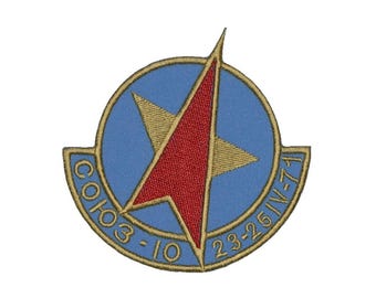 Sojus-10 Raumraketen-Mission Programm Ärmel Aufnäher 1971