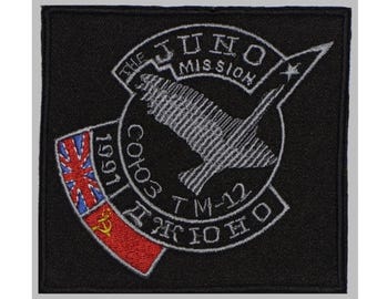 Space Program Ärmelaufnäher Sojus TM-12 #2