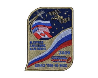 Sowjekt Raumprogramm Aufnäher Sojus TMA - 16