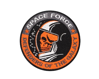 Space Forces Defenders of the Galaxy Patch bordado para passar a ferro/velcro