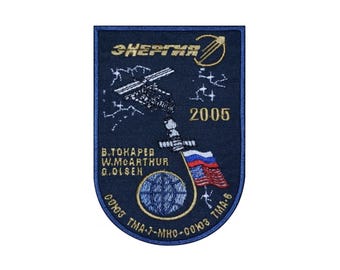 Sojus TMA-7 Rotes Raumprogramm Patch #2