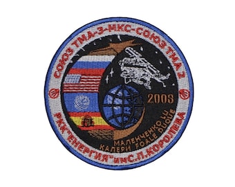 Ärmelaufnäher Sojus TMA-3