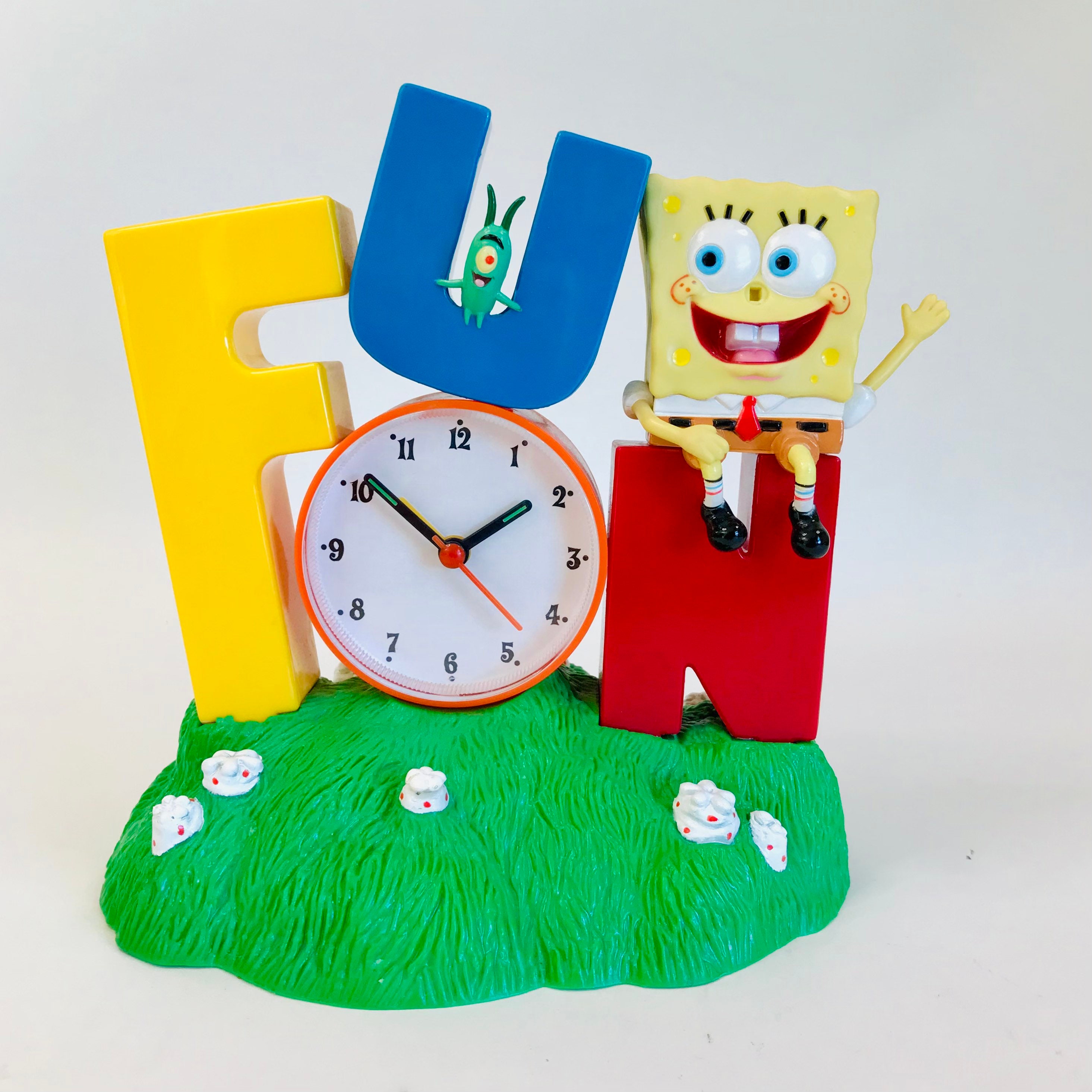 spongebob alarm clock popup