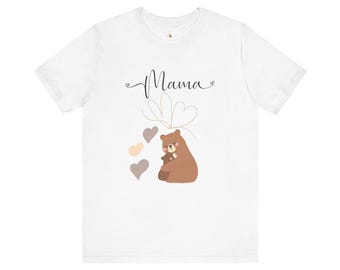 Mama Bear Graphic Tee, Mother's Day Gift