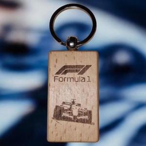 F1 KEYRING personalised