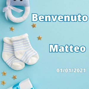 nacimiento comunión cumpleaños bautismo saludos PERSONALIZABLE bajo petición