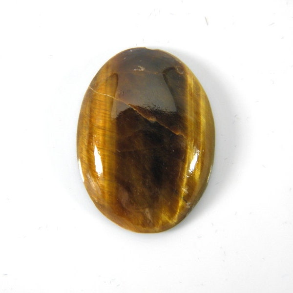 Tiger's eye cabochon, natural stone cab, yellow gold brown, free form cab, handcrafted, craft supply, jewerly supply,wirewrap