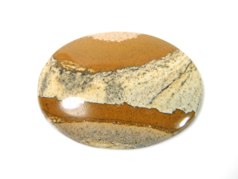 jewelry designer oval picture jasper jewelry stone natural stone cabochon handcrafted Owyhee jasper cabochon