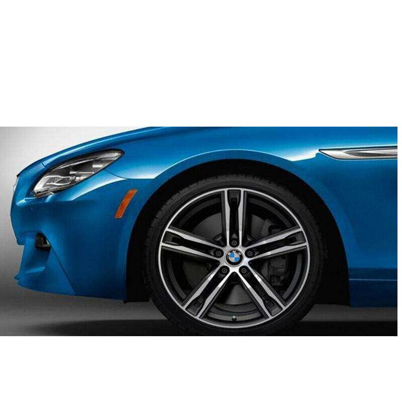 4x 68mm wieldoppen, blauw BMW - België