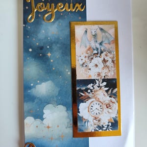 Carte avec enveloppe Joyeux Anniversaire Modèles à préciser Dragon ou licorne