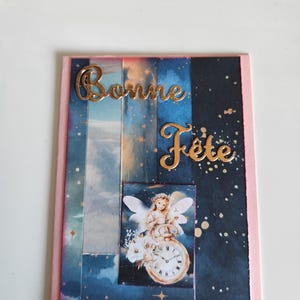 Carte Bonne fête Fée avec enveloppe