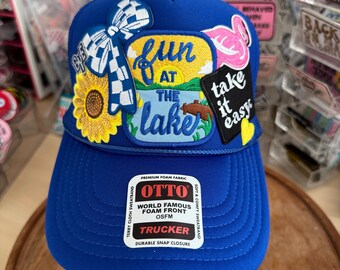 Lake Day Trucker Hat