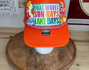 Lake Days Trucker Hat