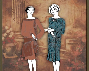 1920s Flapper Dress, 20s Hat, Fall/Autumn Sewing, Downtown Abbey, Gatsby, Miss Fishers Murder Mysteries