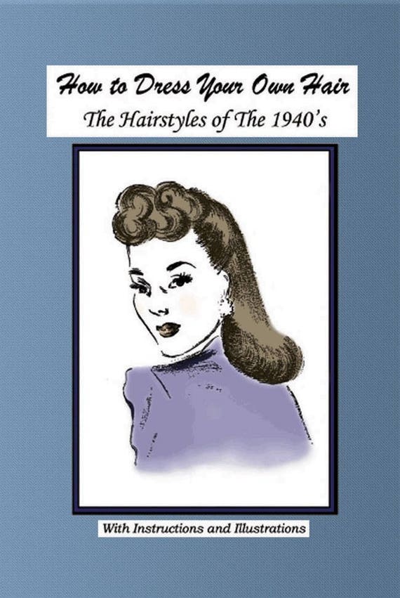 1940s Wwii Hair Homefront Wartime Swing Dance Pinup Look Etsy