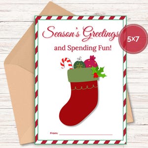 Christmas Gift Card Holder, Printable Gift Card Holder, Teacher Gift Card Holder, Bus Driver Gift, Coffee Gift Card Holder