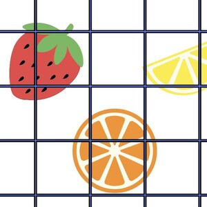 Cute Fruits SVG READY to CUT! Watermelon, Strawberry, Orange, Lemon, Cherries