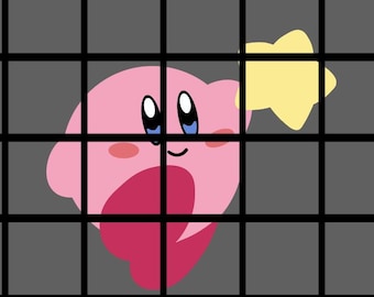 Kirby Cute Colors SVG READY to CUT!