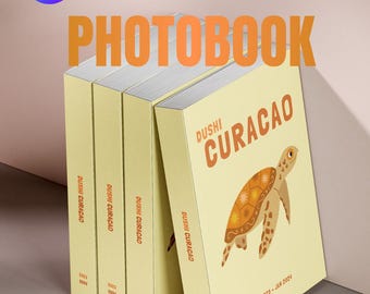 Assouline photobook template Curacao | Canva | photobook template
