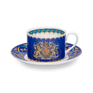 The Official King Charles III Coronation Teacup and Saucer