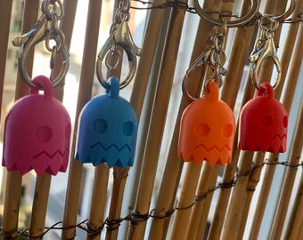 Pac-man ghosts keychain(set of four)