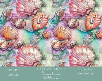 1x Vibrant Nautical Digital Paper Seamless Pattern Repeating File Fabric  or Wallpaper Scrapbooking Digital Background Sublimation Pattern