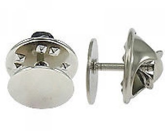 free shipping in UK - 20 Tie Tacks Butterfly pinch back Pins Clutch Back Lapel Scatter Pin